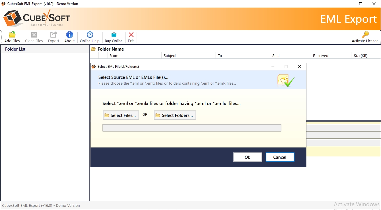 add eml file