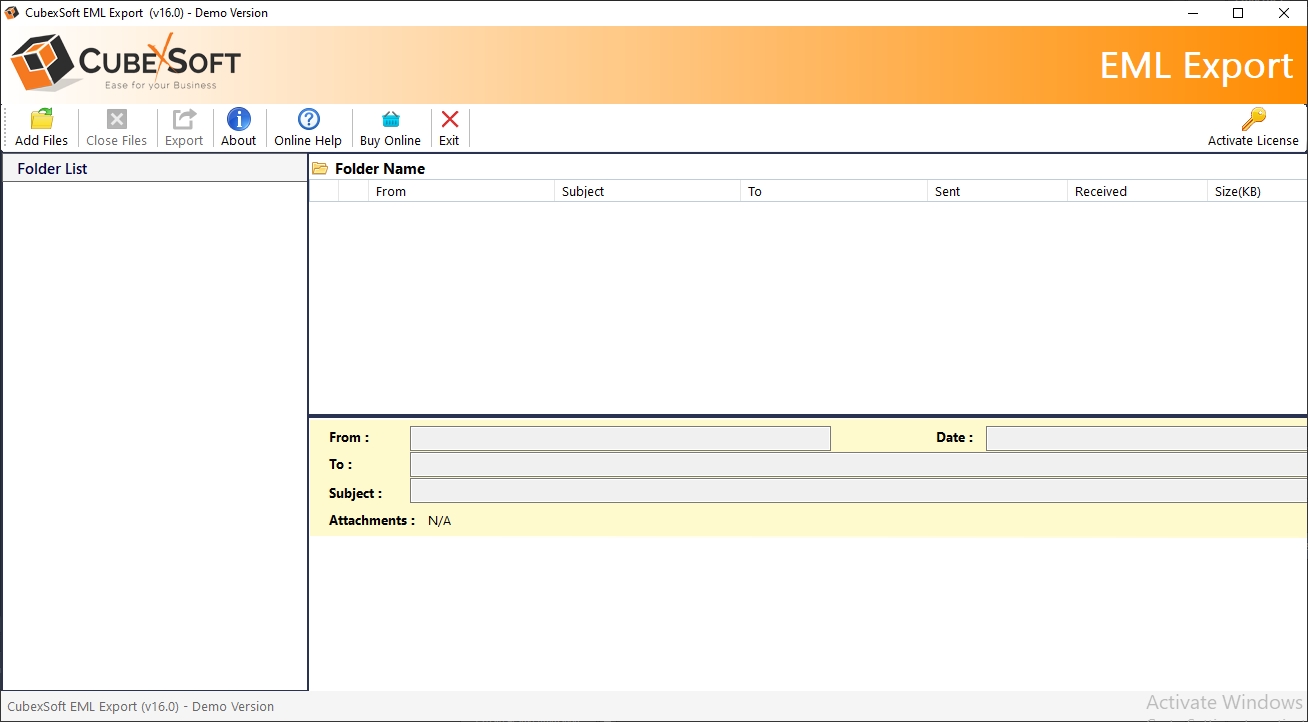 install EML to PST tool