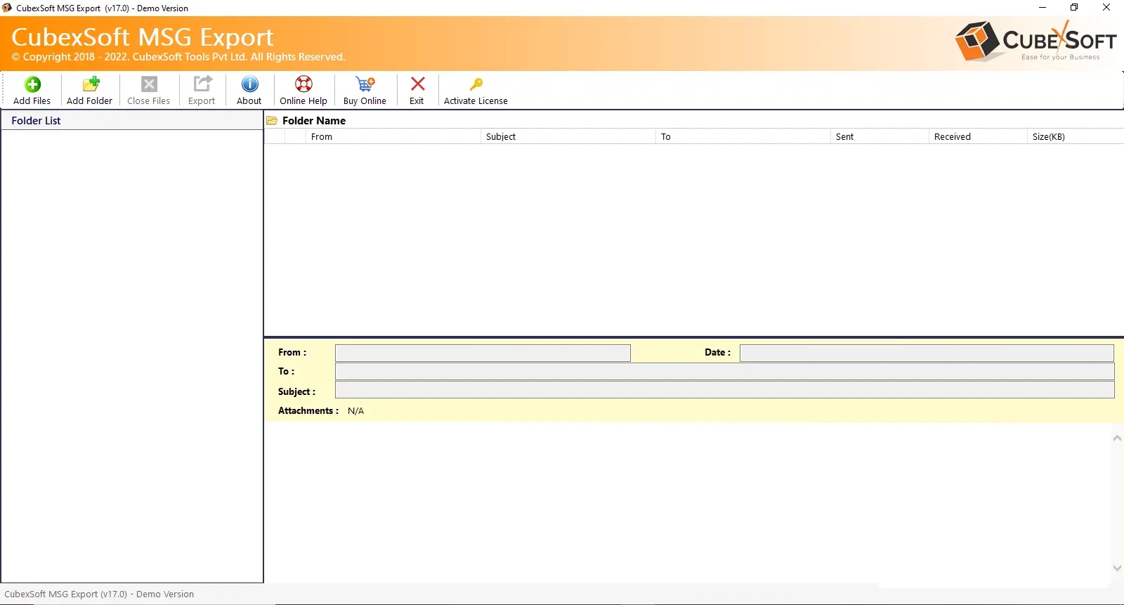 launch msg export tool