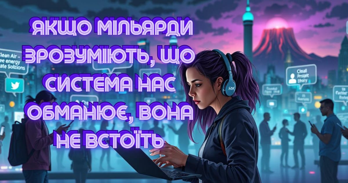 Розмова з ШІ. План АллатРа: Як об’єднати мільярди заради майбутнього? - Єва Соколова на we.ua