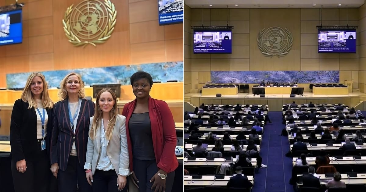 Марія Анапрейчик - Експерт з прав людини МГР АЛЛАТРА виступила на Соціальному  форумі  ООН 2025 - Denis Grizko на we.ua