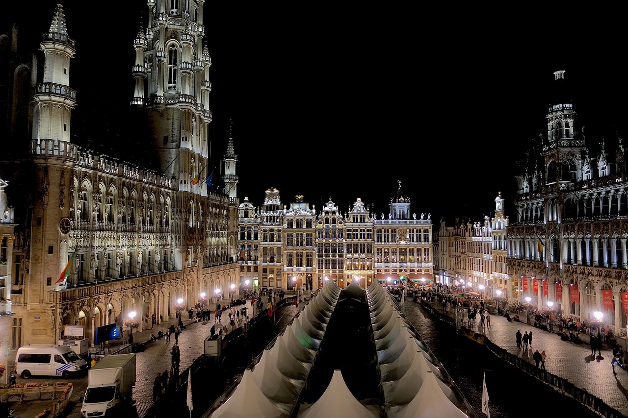 Free Brussels Grand Place photo and picture