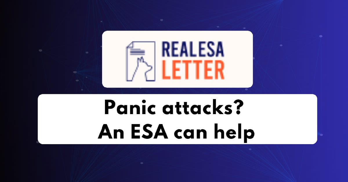 Can an ESA Letter from RealESALetter.com Help Me With My Panic Attacks? - Beverly Gil на we.ua