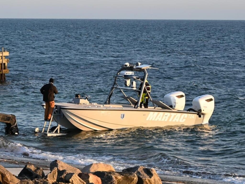 Martac Devil Ray T24 USV. Credit: NATO MARCOM.