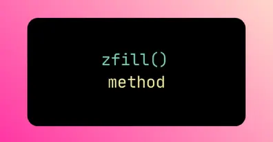 Метод zfill() у Python - на we.ua