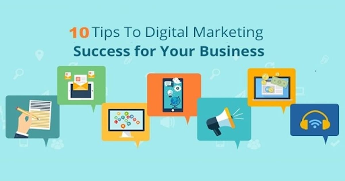 10 Powerful Digital Marketing Tips to Grow Your Business Online - Hamza Hussain на we.ua