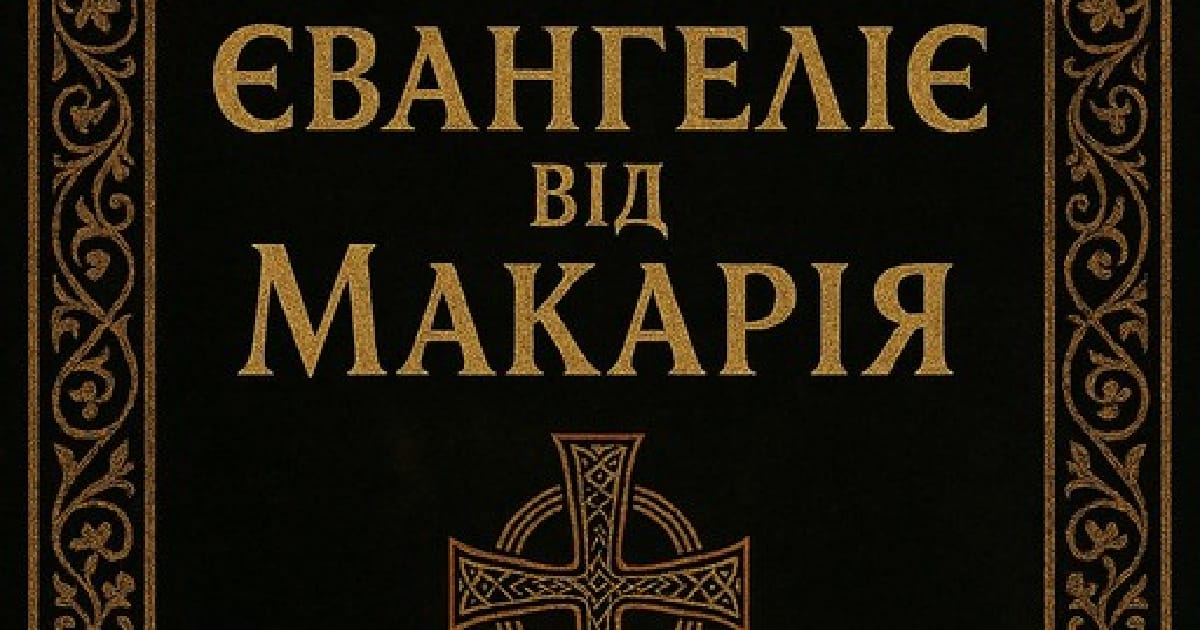 Євангеліє від Макарія - Viktor Makarchuk (MaVik) на we.ua