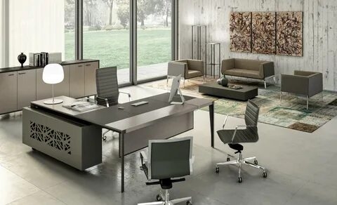 Bureau de direction professionnel design X9 → Aménagement - Agencement - Mahora 