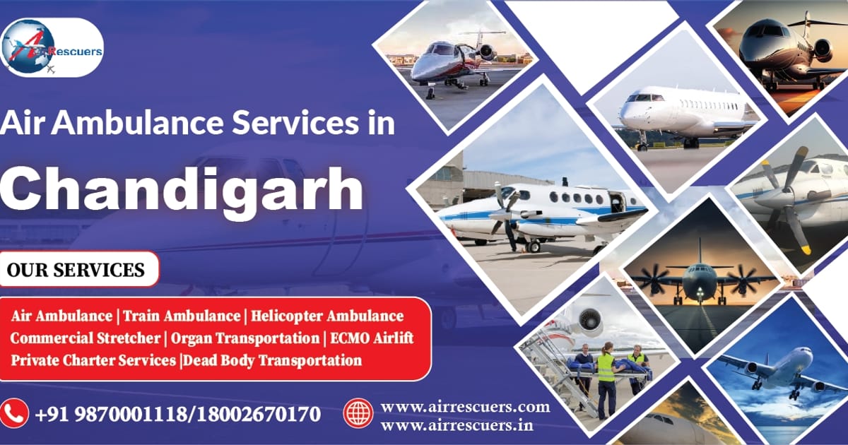 Reliable Air Ambulance Services in Chandigarh | 24/7 Critical Care Support - Air Ambulance на we.ua