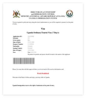 Uganda e-Visa | www.ugandaonlinevisa.com