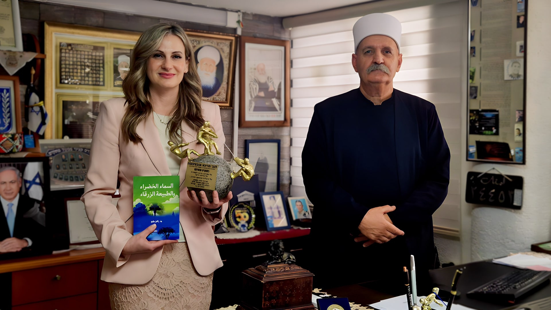 Президентка «АЛЛАТРА» Марина Овцинова нагороджена шейхом доктором Рафа Халабі