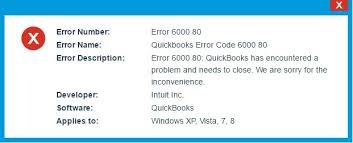 Fix QuickBooks Error -6000 -80 Multiple ...