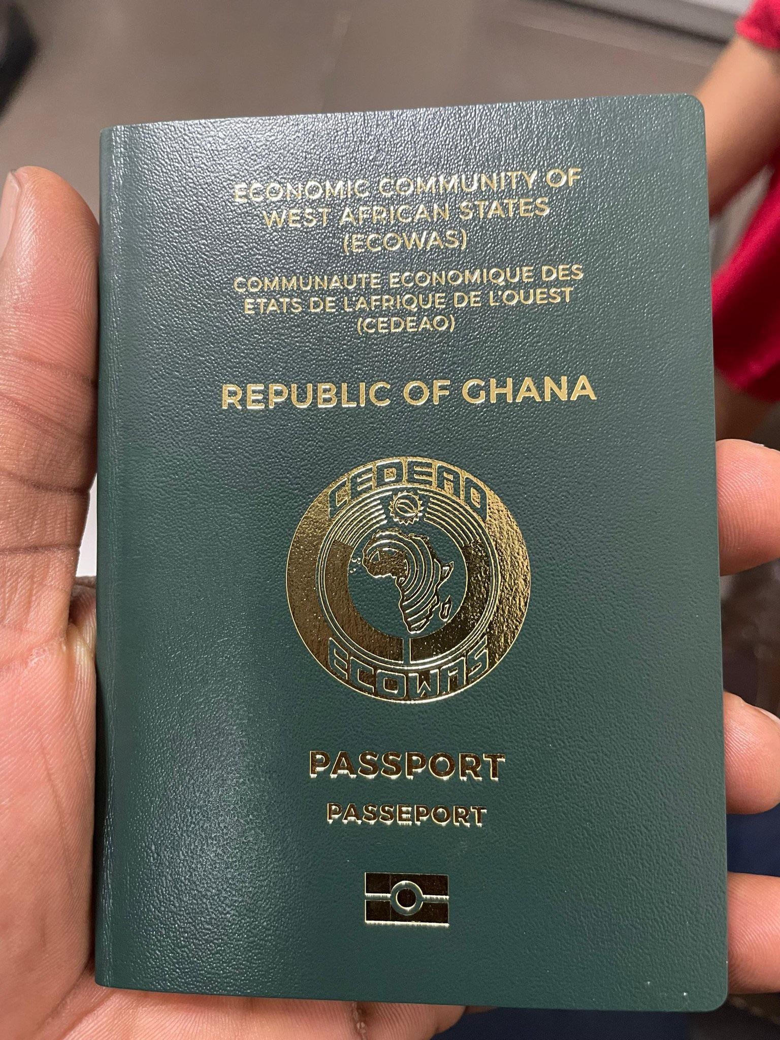 Ghana Electronic Passport : r/PassportPorn