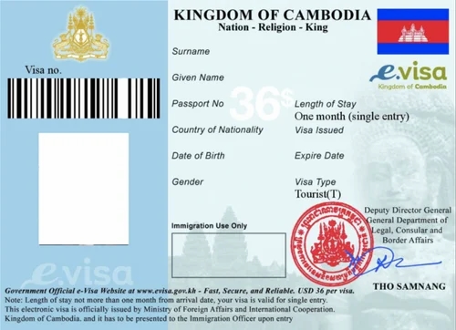 Cambodia Visa Application Services in Noida | ID: 2851582372212