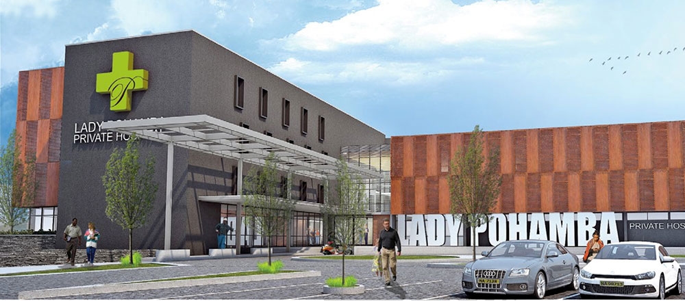 The Lady Pohamba Private Hospital Breaks Ground - HMS