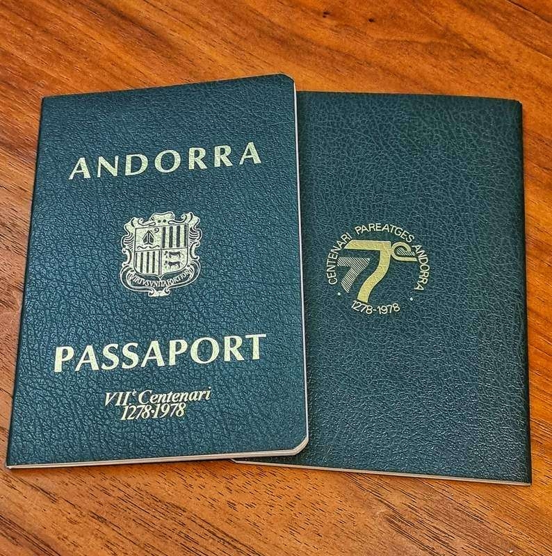 ANDORRA 700 Years Anniversary Passport | by Tom Topol