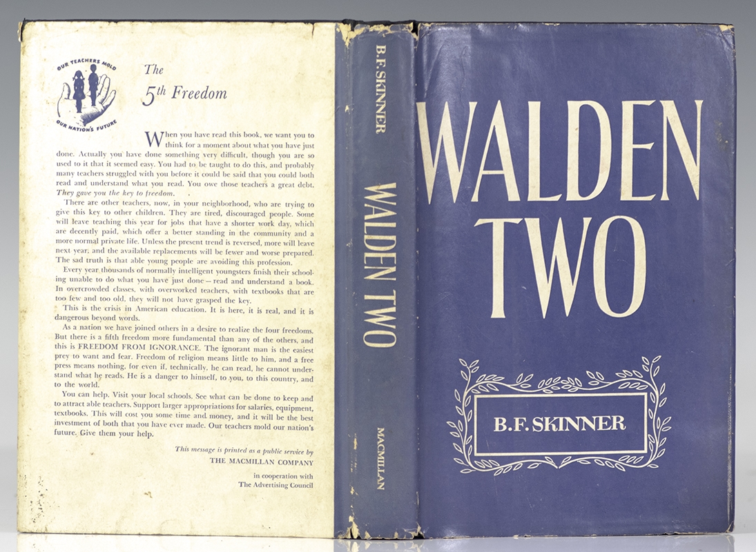 Обкладинка книги “Уолден два”