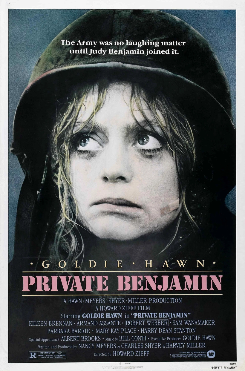 Постер фільма Рядовий Бенджамін (Private Benjamin) - касові збори $69,847,348 ТОП 6 - 1980