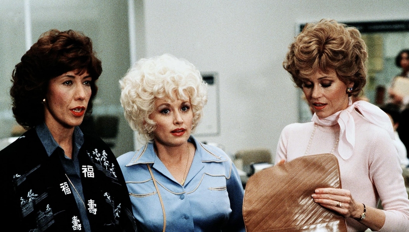 З дев'ятої до п'ятої - Джейн Фонда, Лілі Томлін, Доллі Партон