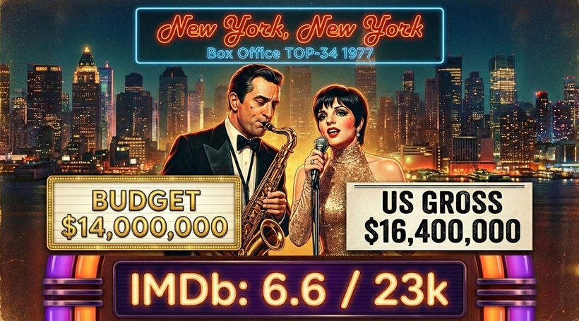 Нью-Йорк Нью-Йорк - мюзикл Мартіна Скорсезе який провалився в прокаті та ввігнав режисера в депресію