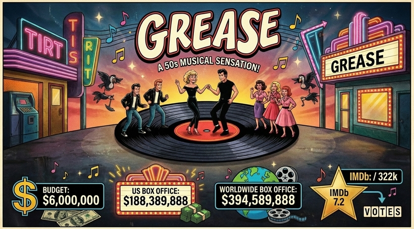 Бріолін - інфографіка касових зборів фільму