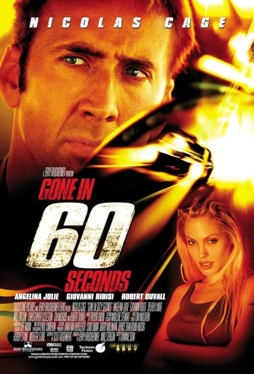 Постер фільму Викрасти за 60 секунд (Gone in 60 Seconds) - касові збори в США $101,648,571 ТОП 22 - 2000