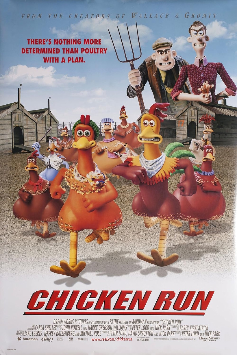 Постер фільму Втеча з курника (Chicken Run)  - касові збори в США  $106,834,564 ТОП 20 - 2000