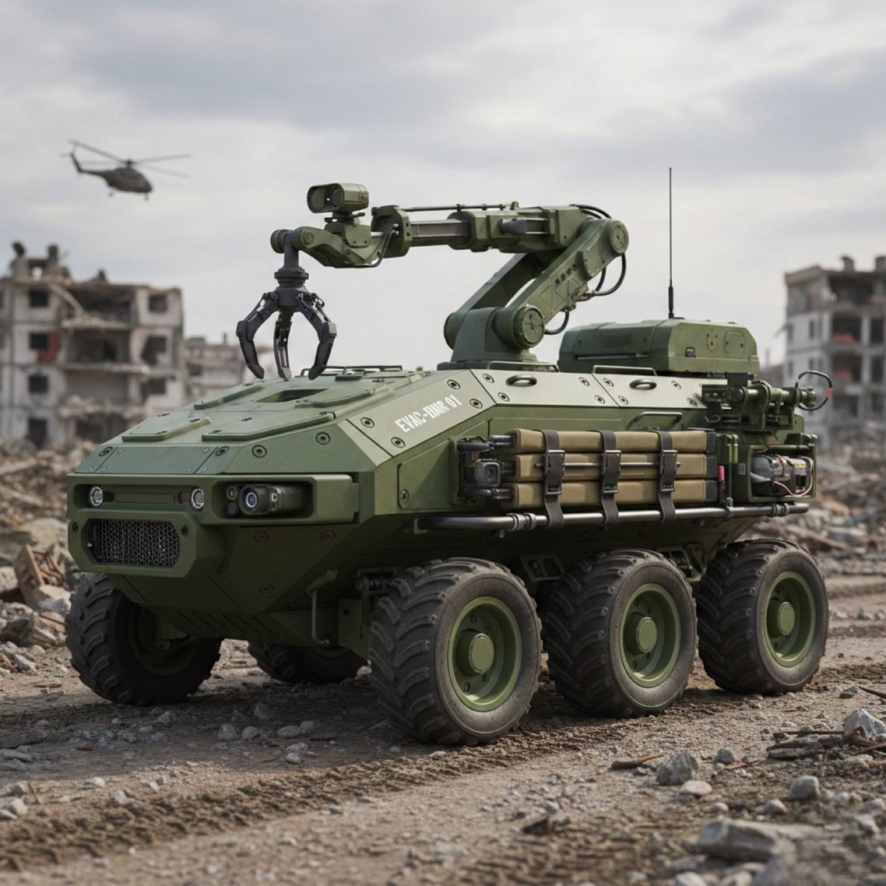 Наземні роботизовані платформи (НРК) мінімізують ризики для особового складу, виконуючи логістичні та бойові завдання. 