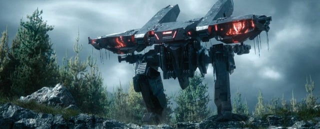 Робот з "Машини війни" - це просто військовий страйдер на стероїдах :  r/Helldivers