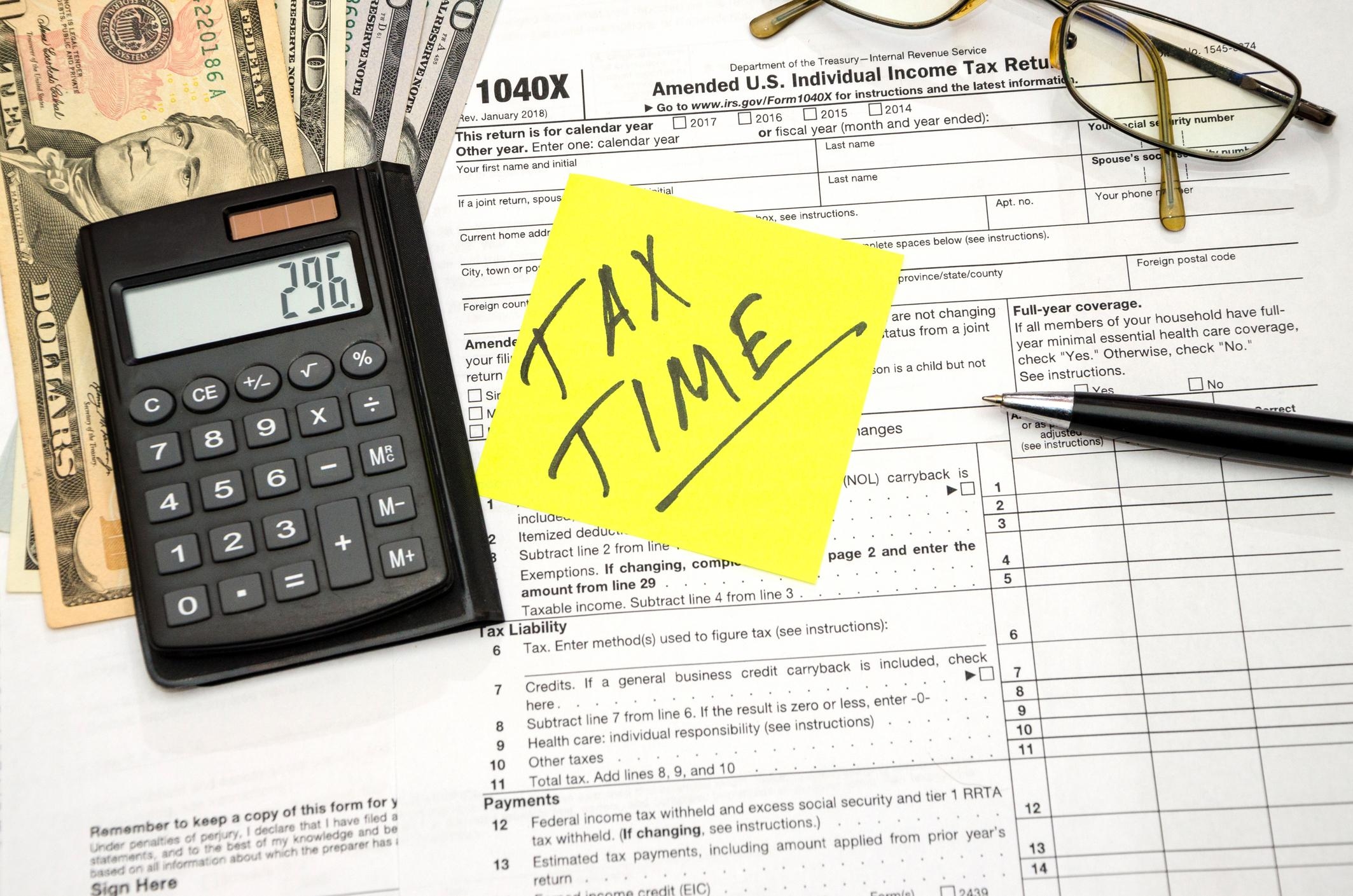 did you fill out the tax return?