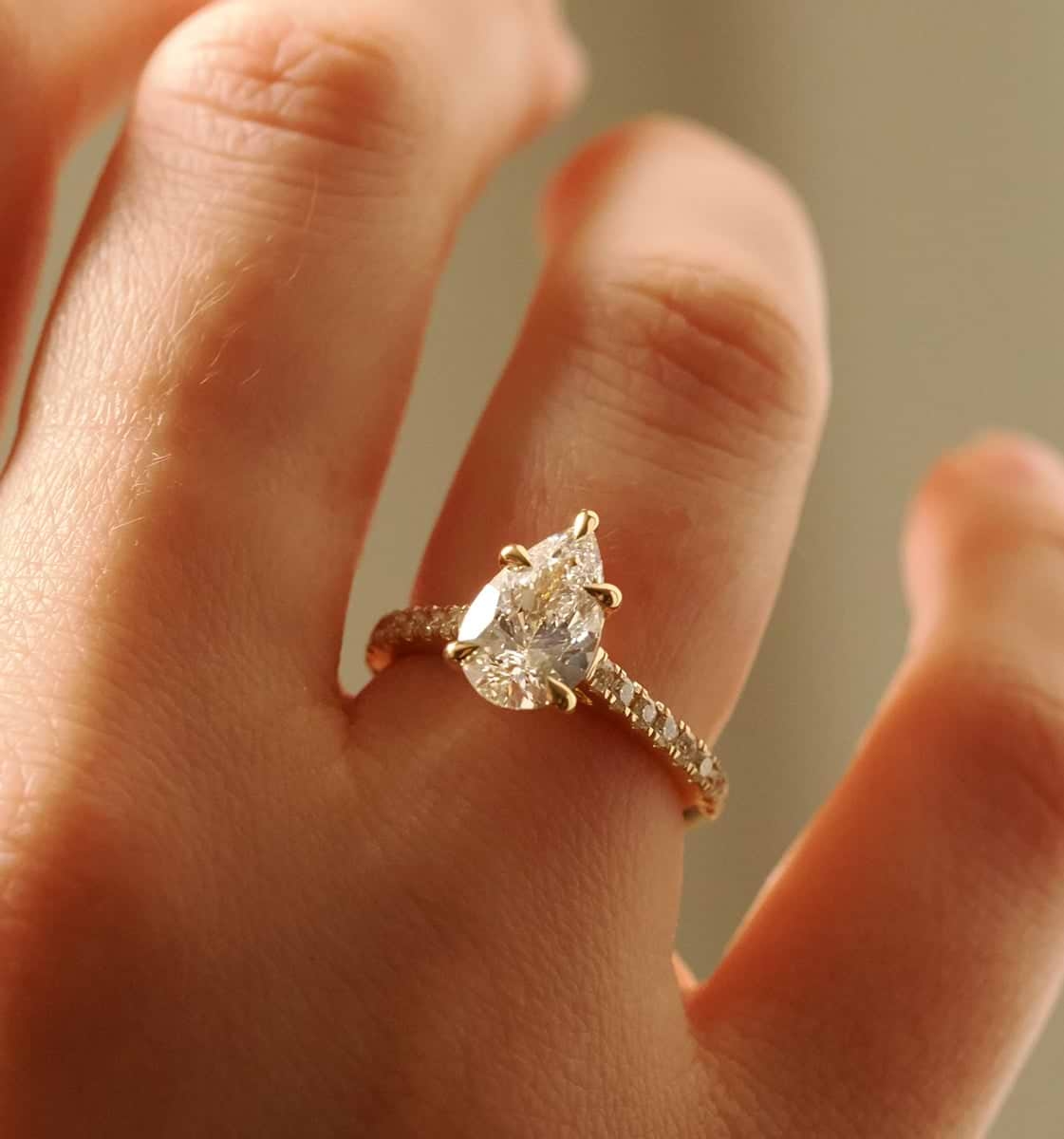 See Why Pear Shaped Diamonds Are A Go-To Choice | Plum