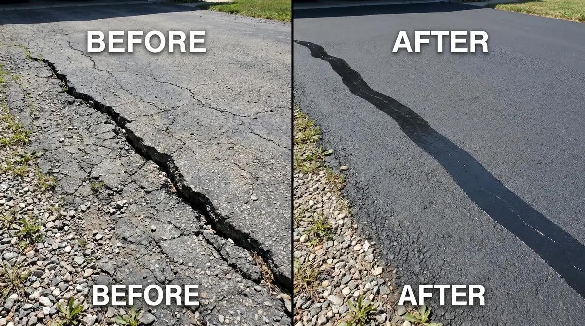 Asphalt Crack Filling — DIY Steps, Cost & When to Call a Pro (2026)