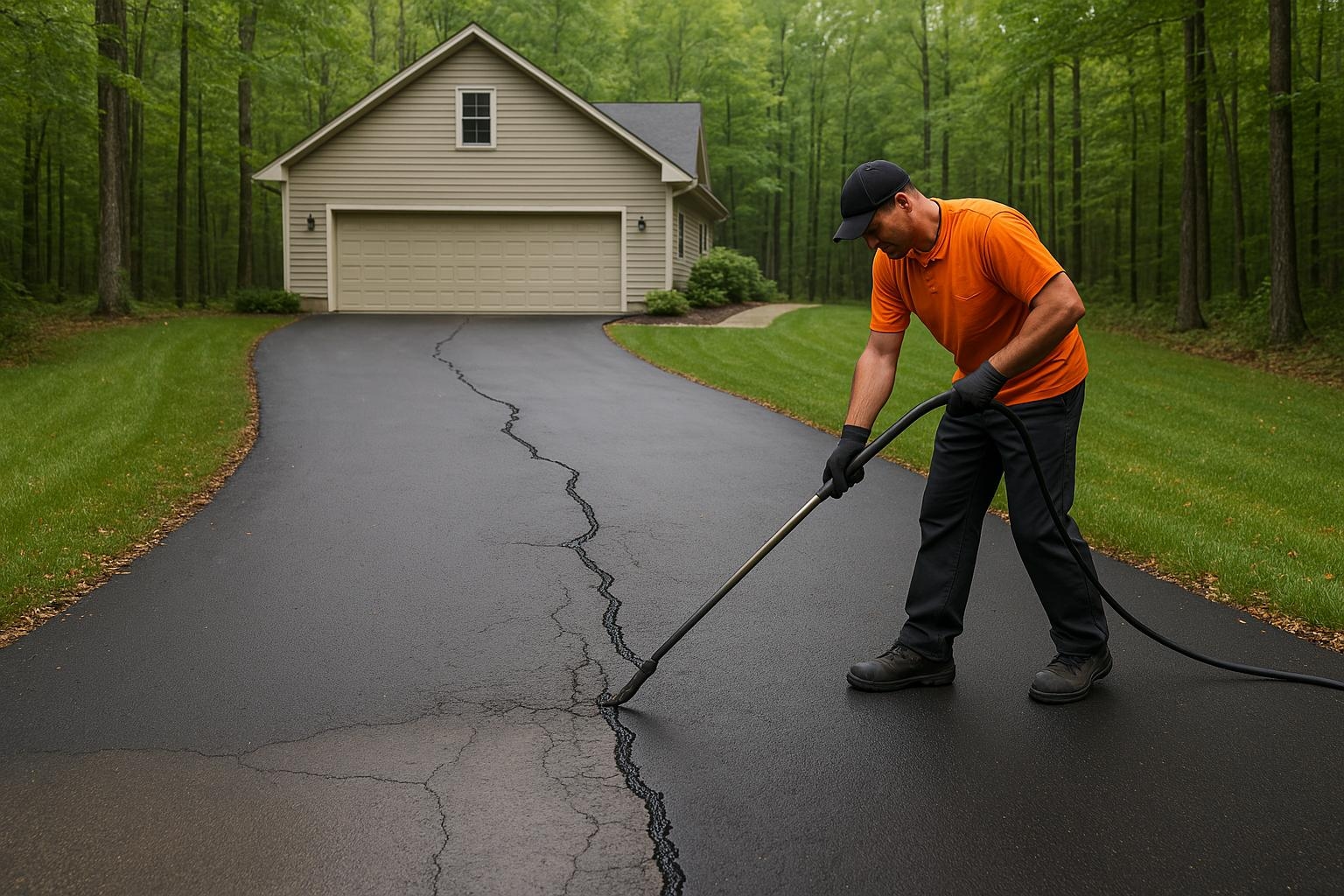 Residential Asphalt Maintenance & Repair Services — Cronin Sealcoating & Asphalt, Inc.