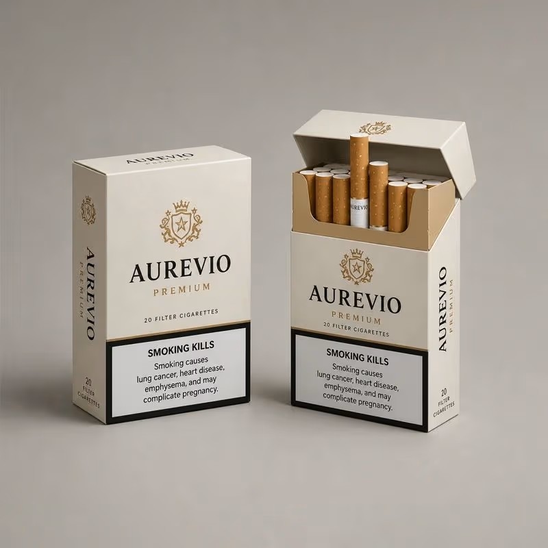 Custom Paper Cigarette Packaging