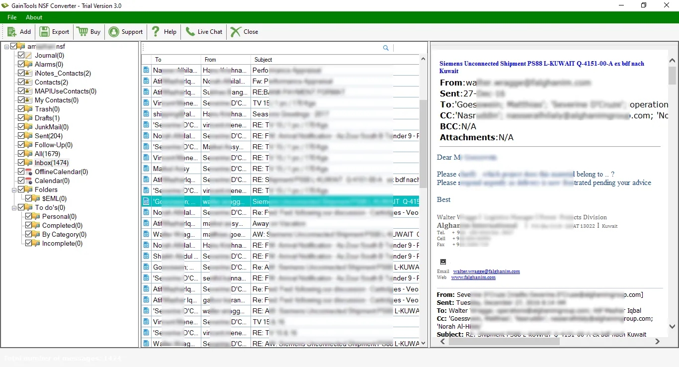 view nsf file