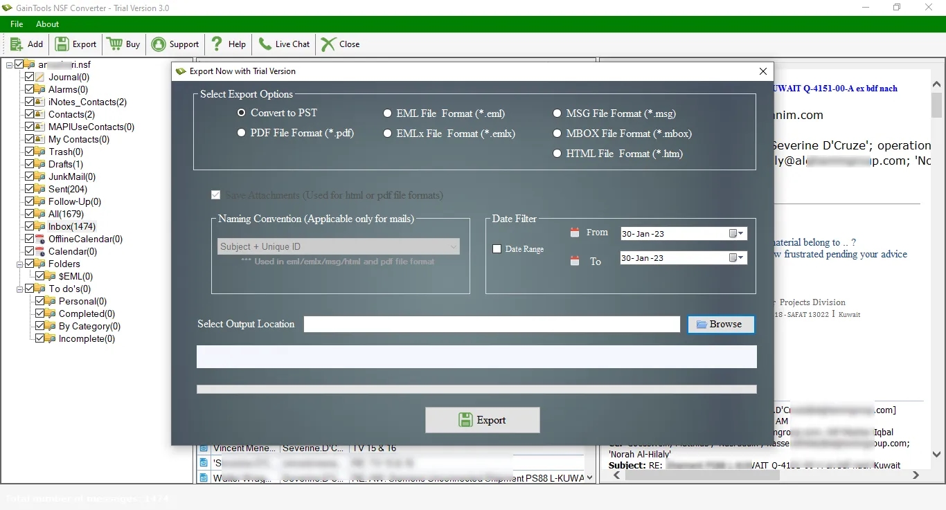 choose output location.webp