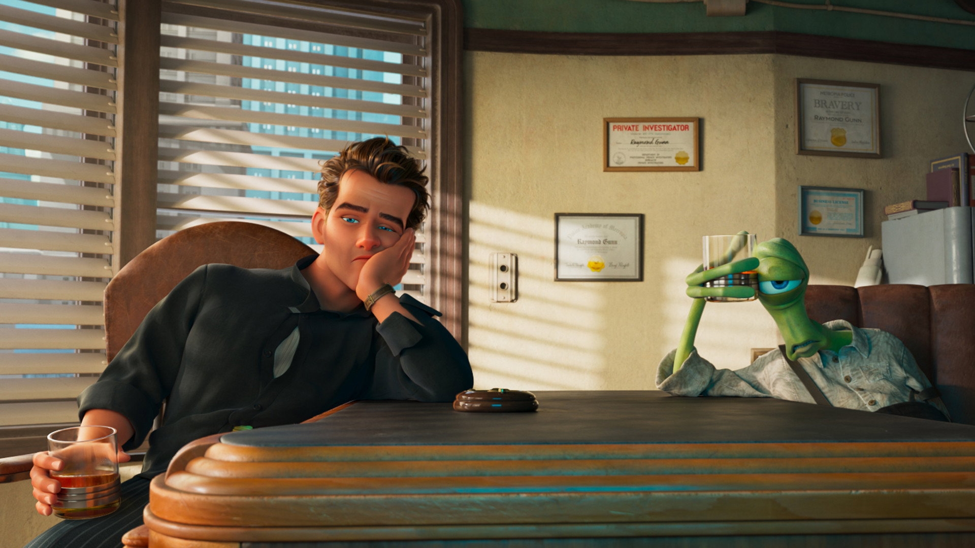 Детективне бюро Рея Ґанна. Кадр: Netflix / Skydance Animation