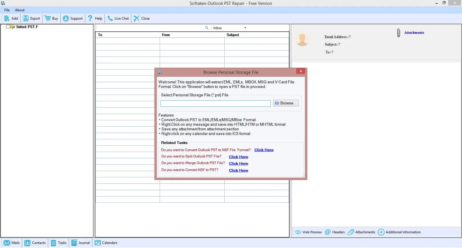Software Interface