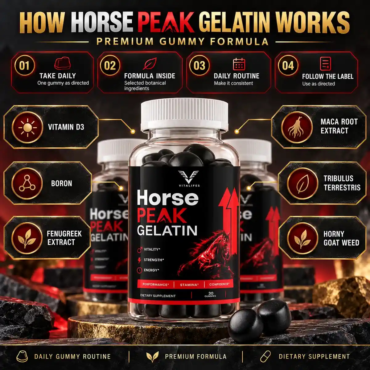 How Does Horse Peak Gelatin Work? | Mechanism