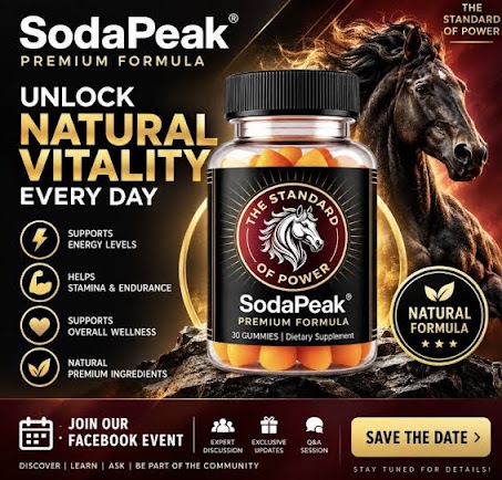 SodaPeak Gummies: Men's Health Exploring Their Role in Energy, Stamina, and  Vitality