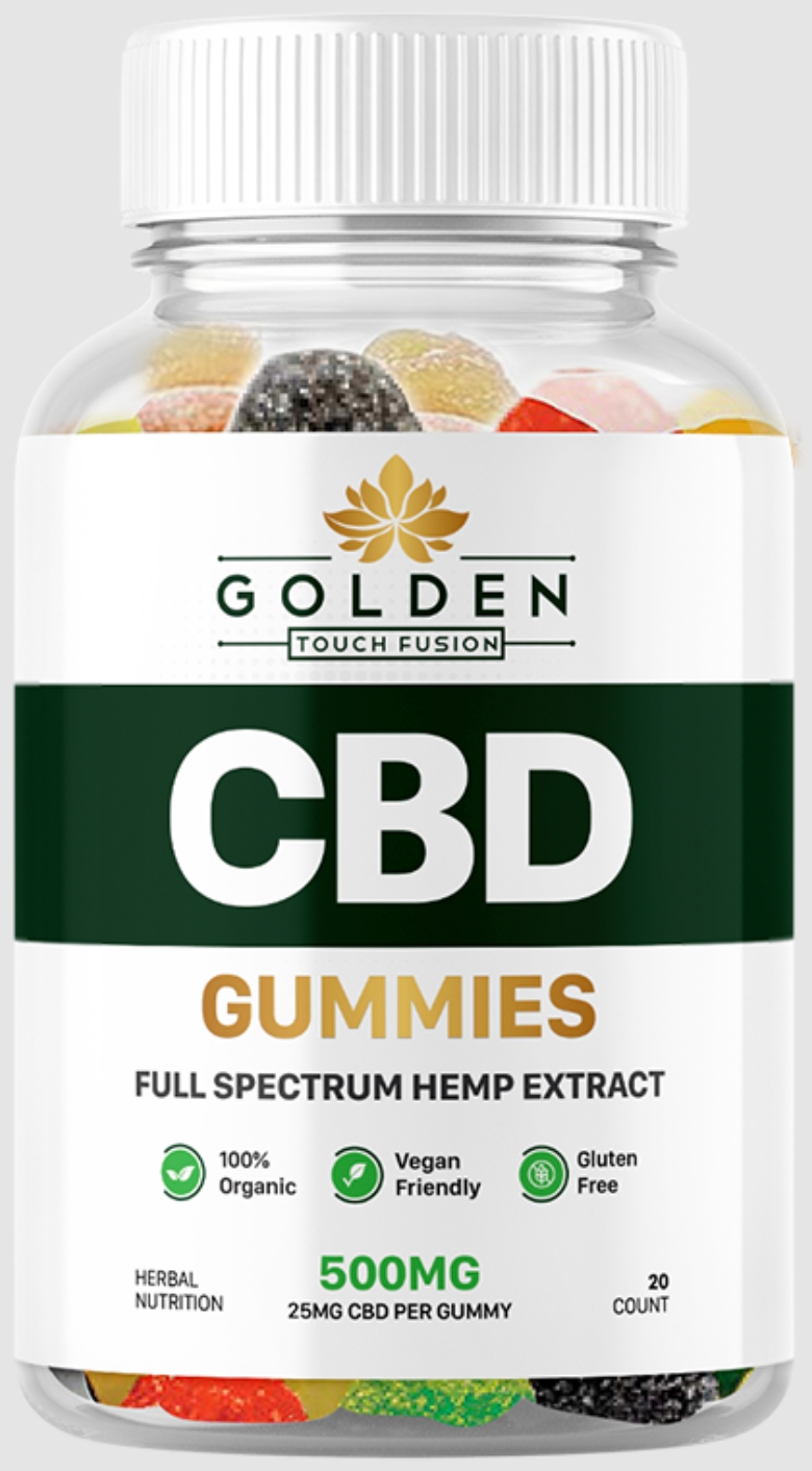 Golden Touch Fusion CBD Gummies product image