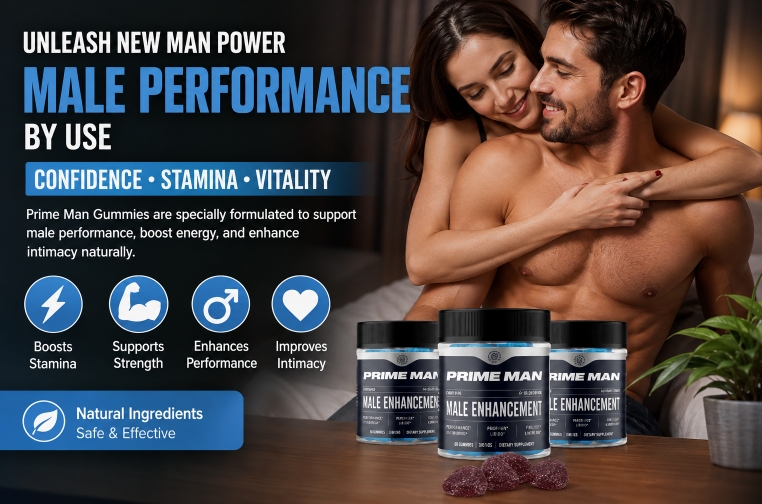 Prime Man Male Enhancement Gummies Nederland review image