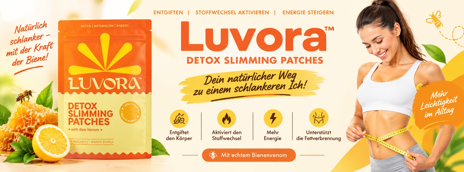 Buy Luvora Detox Slimming Patches DE AT CH